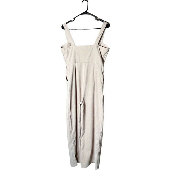 Nasty‎ Gal Corduroy Cream Zip Up Jumpsuit Size 6 - Picture 9 of 11